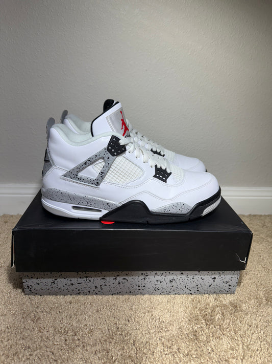 Jordan Retro 4 “White Cement” Size 9.5